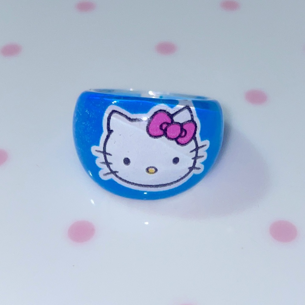 Hello kitty ring 💜